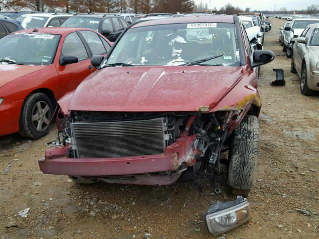 1B3HB48B28D557265 - 2008 DODGE CALIBER SX RED photo 9