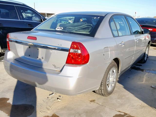 1G1ZS58F87F237942 - 2007 CHEVROLET MALIBU LS 银色 照片 4