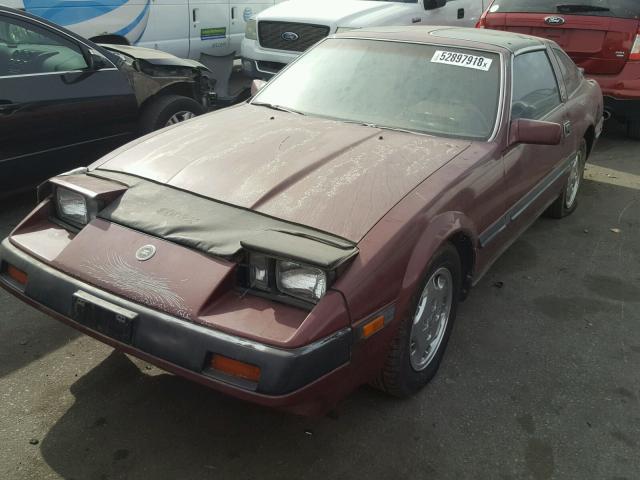 JN1HZ16S7FX047214 - 1985 NISSAN 300ZX 2+2 MAROON photo 2