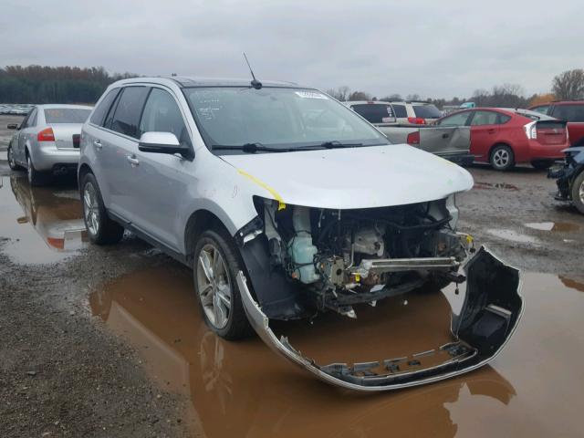 2FMDK4KC7DBA89544 - 2013 FORD EDGE LIMIT SILVER photo 1