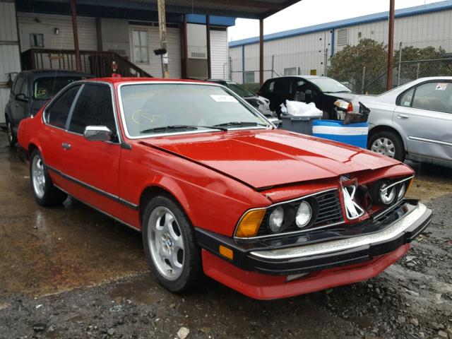 WBAEC7409G0607425 - 1986 BMW 635 CSI RED photo 1