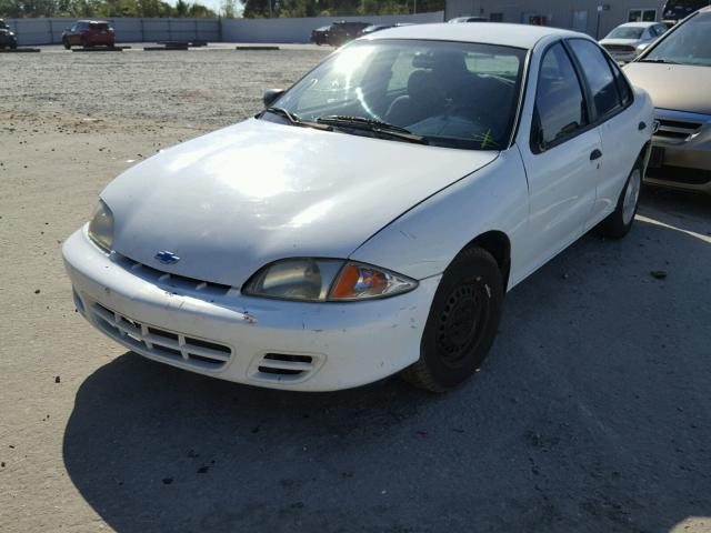 1G1JC524517302409 - 2001 CHEVROLET CAVALIER B WHITE photo 2