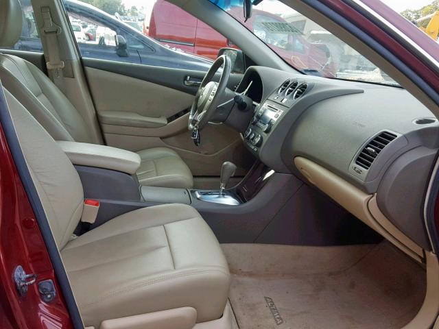 1N4AL2AP0AN465603 - 2010 NISSAN ALTIMA BAS BURGUNDY photo 5