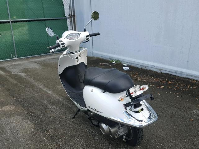 RFGBS1HE1JXAW1178 - 2018 SANY SCOOTER WHITE photo 3