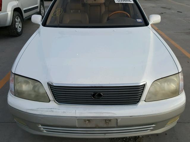 JT8BH28F3Y0175858 - 2000 LEXUS LS 400 WHITE photo 7