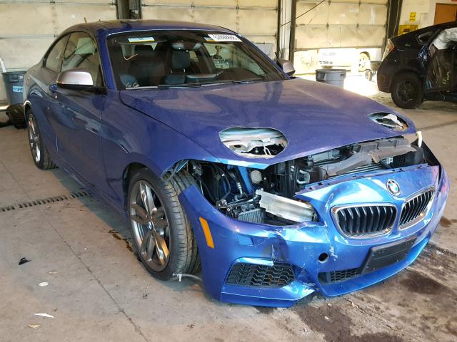 WBA1J9C57FVX98891 - 2015 BMW M235XI BLUE photo 1