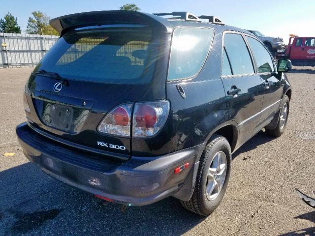 JTJHF10U510176387 - 2001 LEXUS RX 300 BLACK photo 4