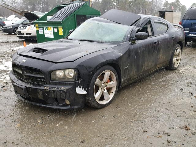 2B3LA73W79H568730 - 2009 DODGE CHARGER SR BLACK photo 2