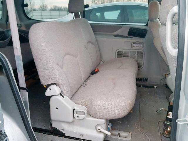 4N2ZN1113WD824868 - 1998 NISSAN QUEST XE SILVER photo 6