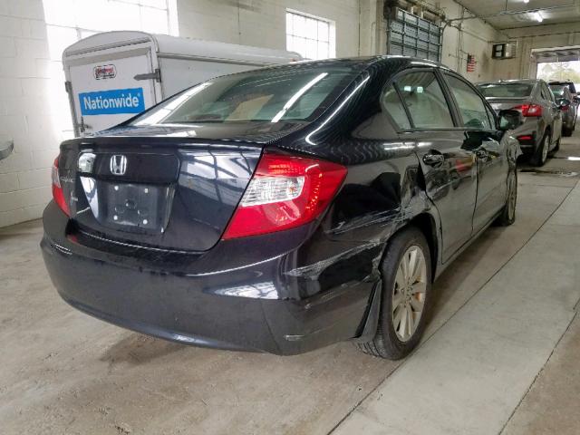 19XFB2F91CE337701 - 2012 HONDA CIVIC EXL 黑色 照片 4