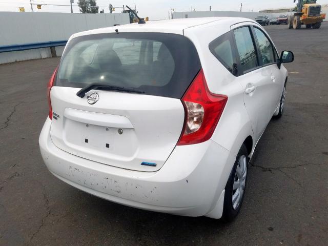 3N1CE2CP3EL392780 - 2014 NISSAN VERSA NOTE WHITE photo 4