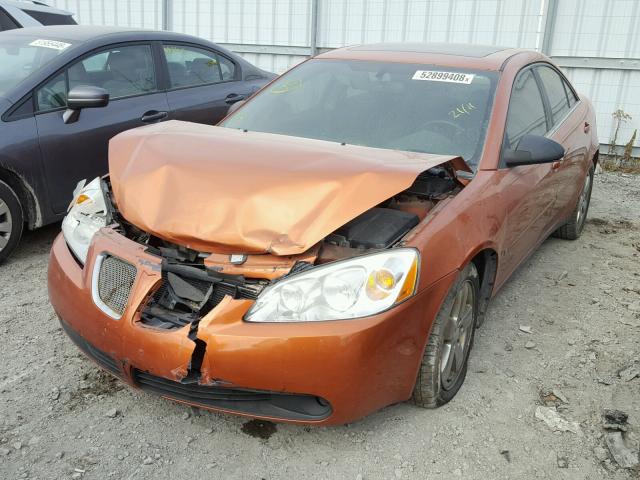 1G2ZH558964112202 - 2006 PONTIAC G6 GT ORANGE photo 2