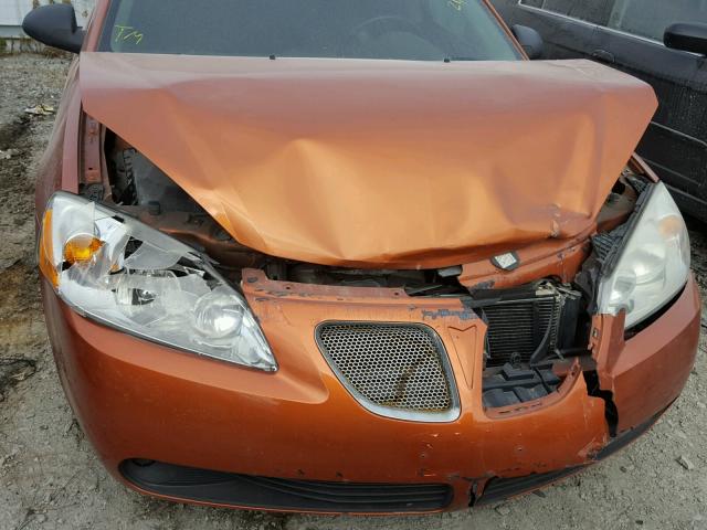 1G2ZH558964112202 - 2006 PONTIAC G6 GT ORANGE photo 9