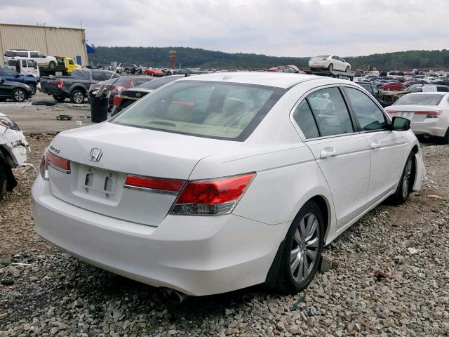 1HGCP2F85CA104811 - 2012 HONDA ACCORD EXL WHITE photo 4