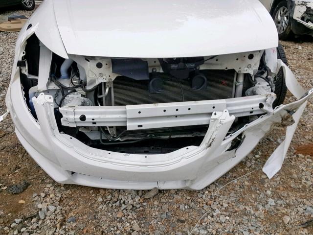 1HGCP2F85CA104811 - 2012 HONDA ACCORD EXL WHITE photo 9