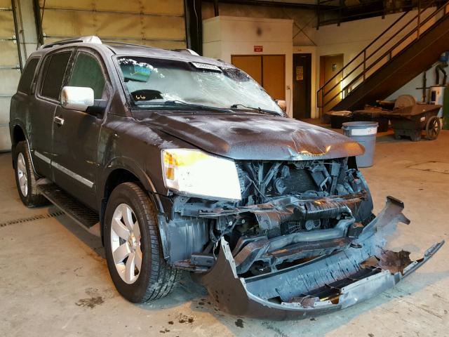 5N1AA0NC8AN602956 - 2010 NISSAN ARMADA SE GRAY photo 1