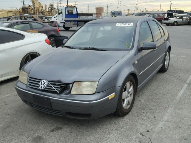 3VWRE69M14M077929 - 2004 VOLKSWAGEN JETTA GL GRAY photo 2