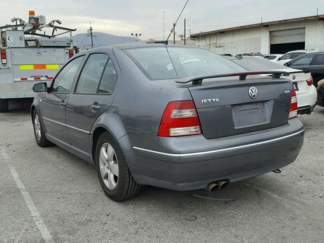 3VWRE69M14M077929 - 2004 VOLKSWAGEN JETTA GL GRAY photo 3