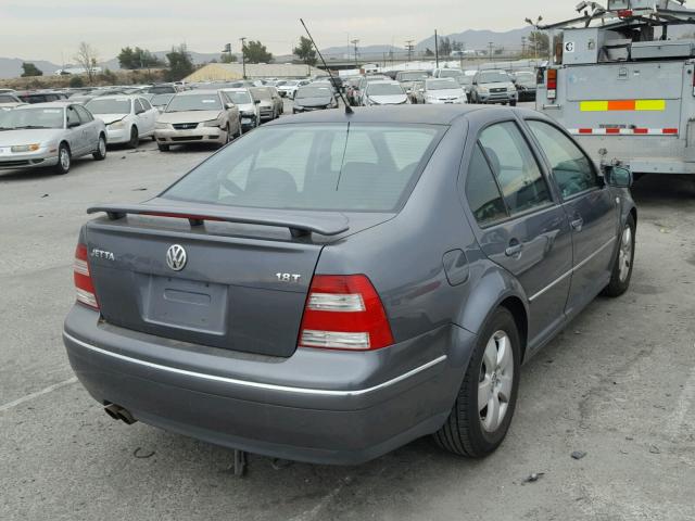 3VWRE69M14M077929 - 2004 VOLKSWAGEN JETTA GL GRAY photo 4