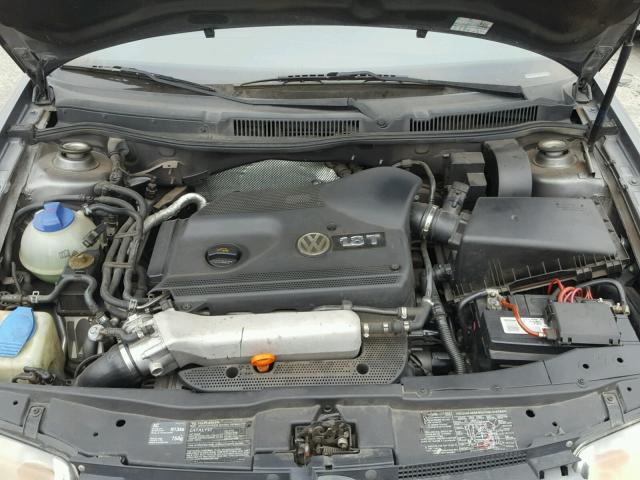 3VWRE69M14M077929 - 2004 VOLKSWAGEN JETTA GL GRAY photo 7