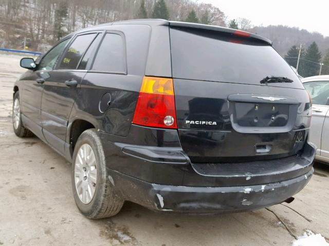 2C4GM48L65R332921 - 2005 CHRYSLER PACIFICA BLACK photo 3