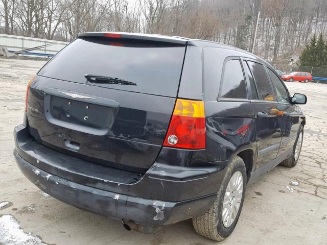 2C4GM48L65R332921 - 2005 CHRYSLER PACIFICA BLACK photo 4