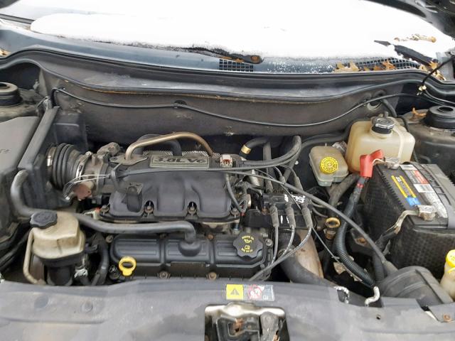 2C4GM48L65R332921 - 2005 CHRYSLER PACIFICA BLACK photo 7