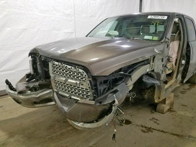 1C6RR7VT1JS103823 - 2018 RAM 1500 LARAM GRAY photo 9