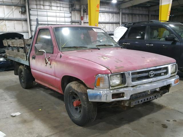 JT4RN81A0L5073164 - 1990 TOYOTA PICKUP 1/2 RED photo 1