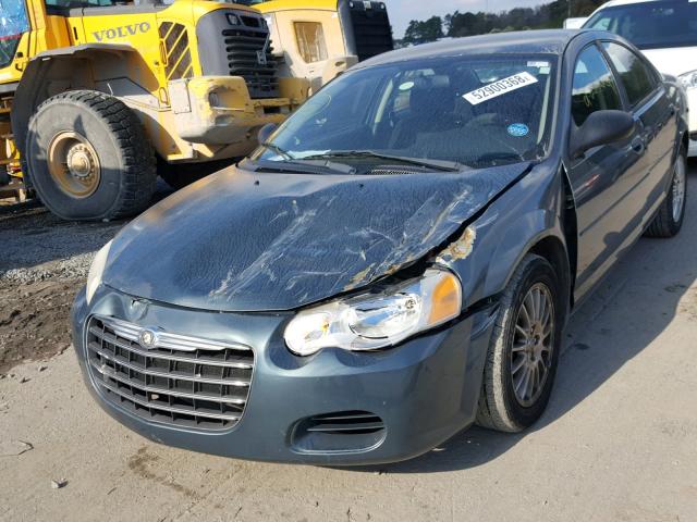 1C3EL56R35N625555 - 2005 CHRYSLER SEBRING TO GREEN photo 2