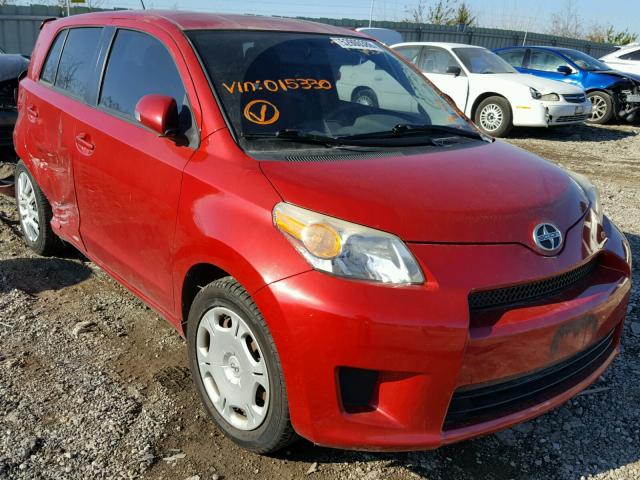 JTKKU10408J015330 - 2008 TOYOTA SCION XD RED photo 1