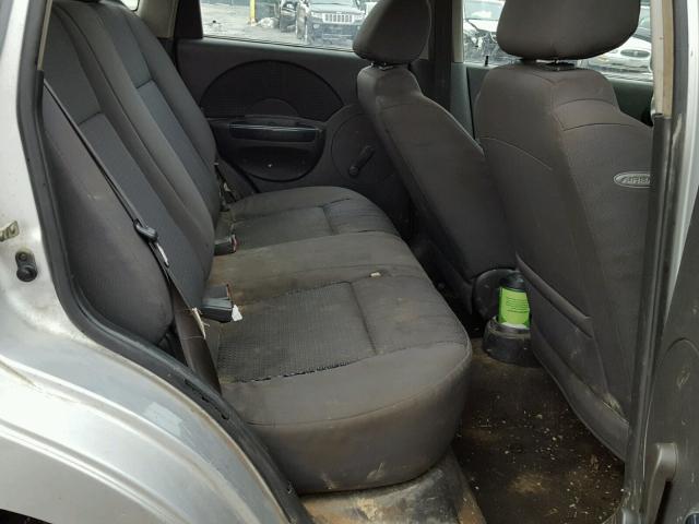 KL1TD66646B646856 - 2006 CHEVROLET AVEO BASE Boz foto 6