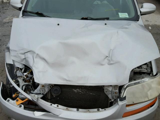 KL1TD66646B646856 - 2006 CHEVROLET AVEO BASE Boz foto 7