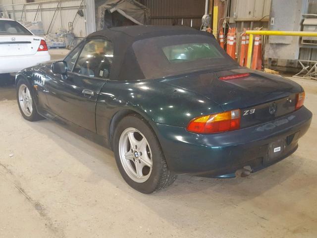 4USCH7320TLB71956 - 1996 BMW Z3 1.9 GREEN photo 3