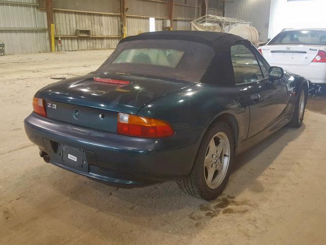 4USCH7320TLB71956 - 1996 BMW Z3 1.9 GREEN photo 4