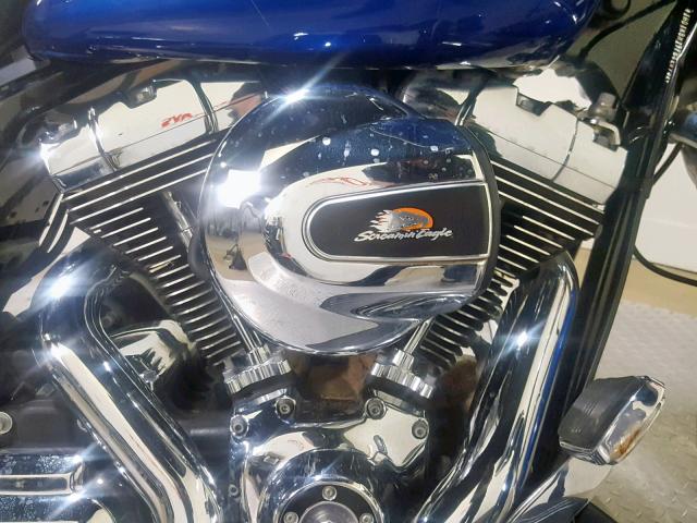 1HD1KBM19FB626932 - 2015 HARLEY-DAVIDSON FLHX STREE BLUE photo 12