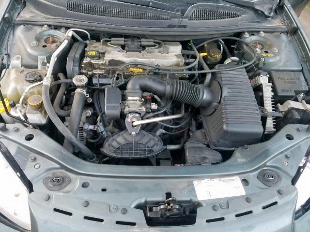 1B3EL46X42N325251 - 2002 DODGE STRATUS SE GREEN photo 7