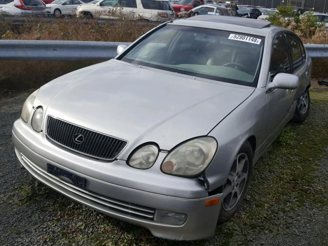 JT8BD68S4Y0108380 - 2000 LEXUS GS 300 SILVER photo 2