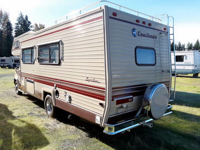 1FDKE30L2GHB23487 - 1986 COACH MOTORHOME TAN photo 3