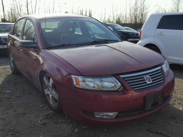 1G8AL55FX7Z176995 - 2007 SATURN ION LEVEL RED photo 1