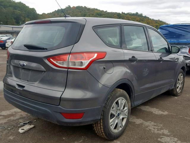 1FMCU0F71EUD70018 - 2014 FORD ESCAPE S GRAY photo 4