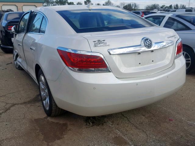 1G4GC5GD1BF299070 - 2011 BUICK LACROSSE C WHITE photo 3