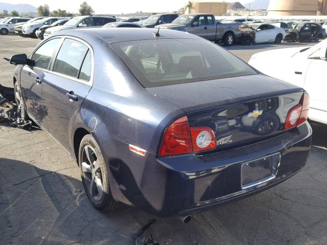 1G1ZJ57B69F199714 - 2009 CHEVROLET MALIBU 2LT BLUE photo 3