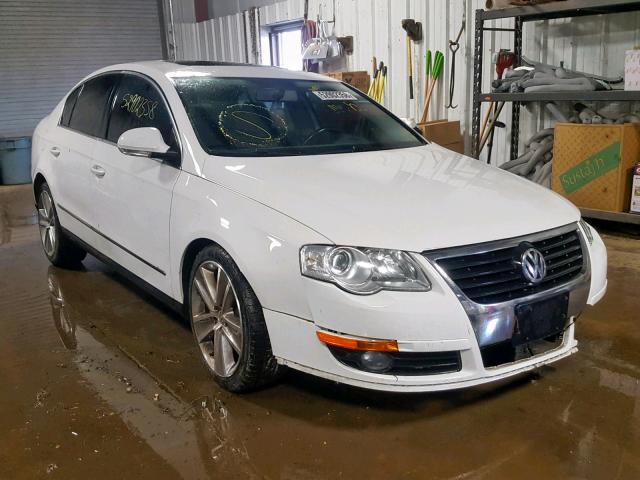 WVWJK7AN9AE078041 - 2010 VOLKSWAGEN PASSAT KOM WHITE photo 1