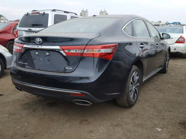 4T1BK1EB4JU279560 - 2018 TOYOTA AVALON XLE BLUE photo 4