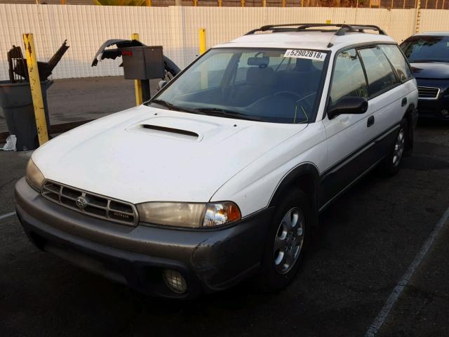 4S3BG6852X7660243 - 1999 SUBARU LEGACY OUT WHITE photo 2