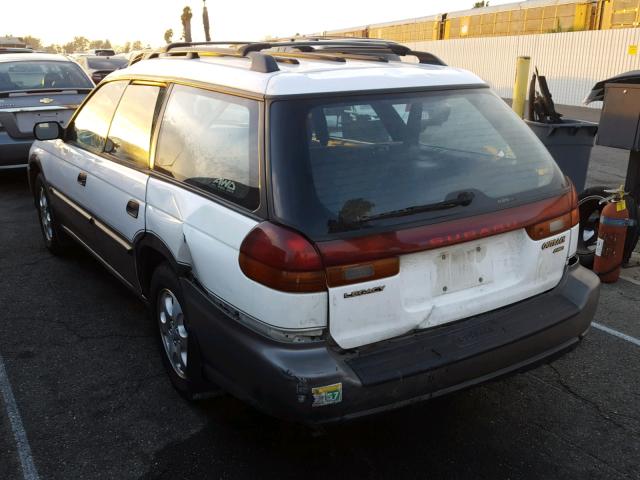 4S3BG6852X7660243 - 1999 SUBARU LEGACY OUT WHITE photo 3