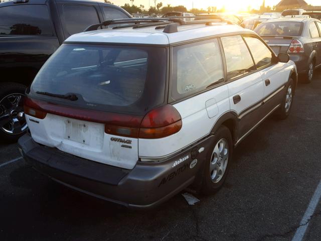 4S3BG6852X7660243 - 1999 SUBARU LEGACY OUT WHITE photo 4