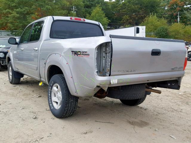 5TBDT44114S451520 - 2004 TOYOTA TUNDRA DOU SILVER photo 3