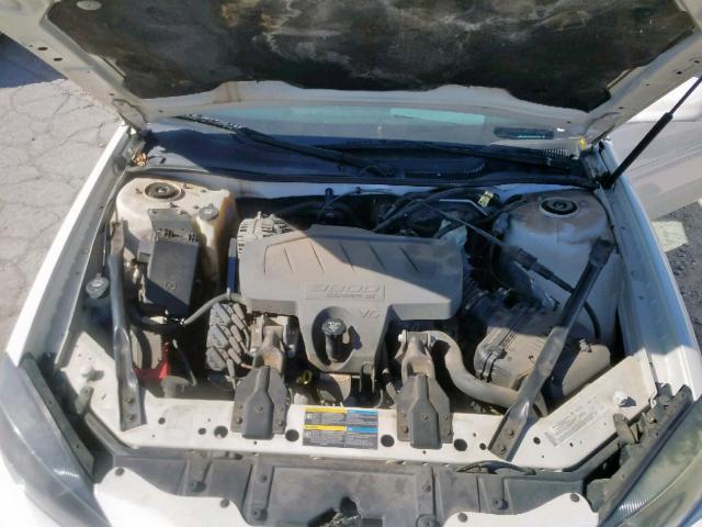 2G2WP552861250892 - 2006 PONTIAC GRAND PRIX WHITE photo 7